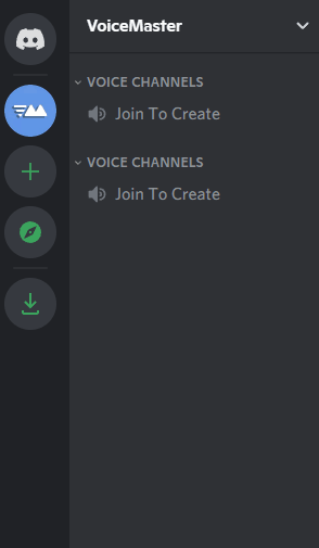Temporary predefined channels on Discord