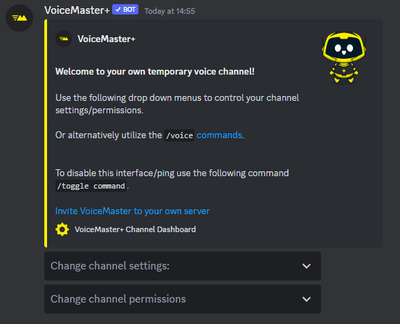 EmpyManager - Temporary Voice And Text Channels on Discord